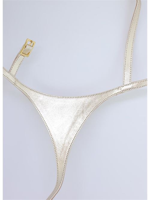 Platinum triangle Capri sandals Da Costanzo | TRIANGOLONEWPLATINO